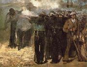 Edouard Manet The Execution of Emperor Maximilian, oil painting on canvas